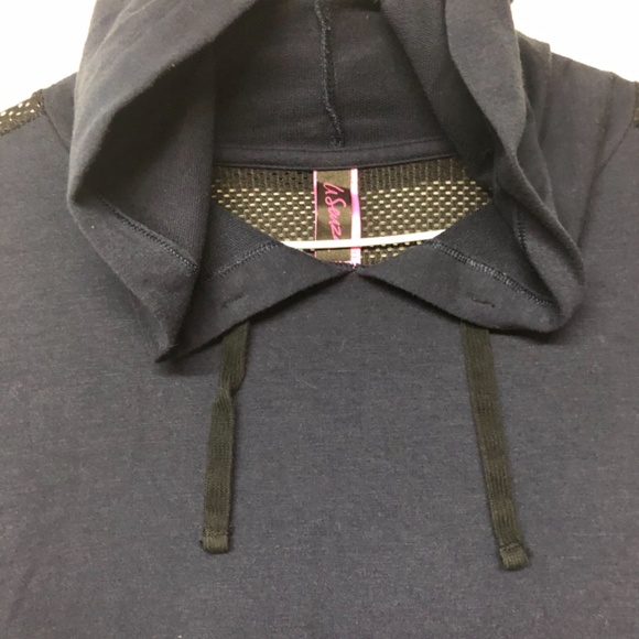 La Senza Long Sleeve Mesh Back Hooded Sweater - Picture 2 of 6